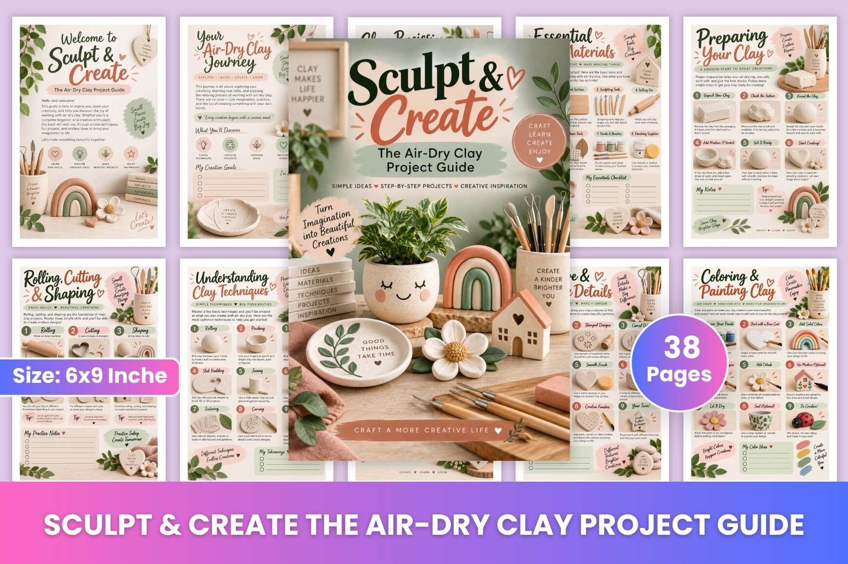 Sculpt & Create: the Air-Dry Clay Projec