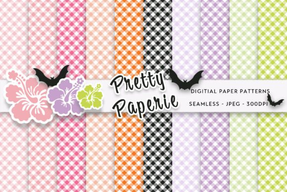 10 Halloween Digital Paper Backgrounds