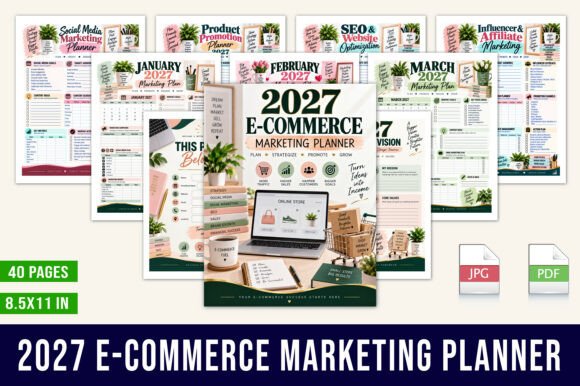 2027 E-Commerce Marketing Planner