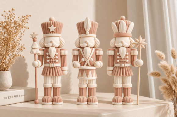 3D Printable Nutcracker STL Collection - 3 Christmas Soldier Models for Holiday Décor - Image 3