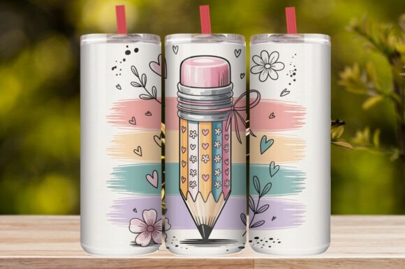 Art Teacher Tumbler Wrap