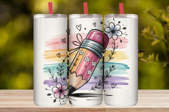 Art Teacher Tumbler Wrap