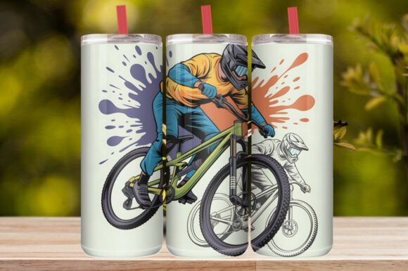 BMX Extreme Sports Tumbler Wrap
