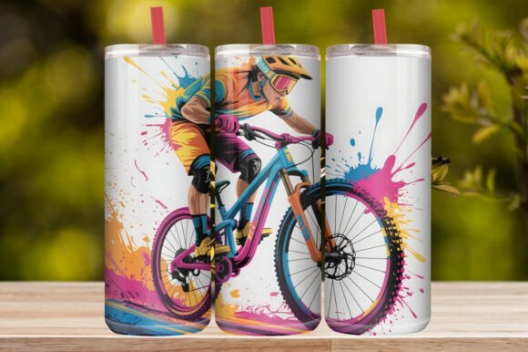 BMX Extreme Sports Tumbler Wrap