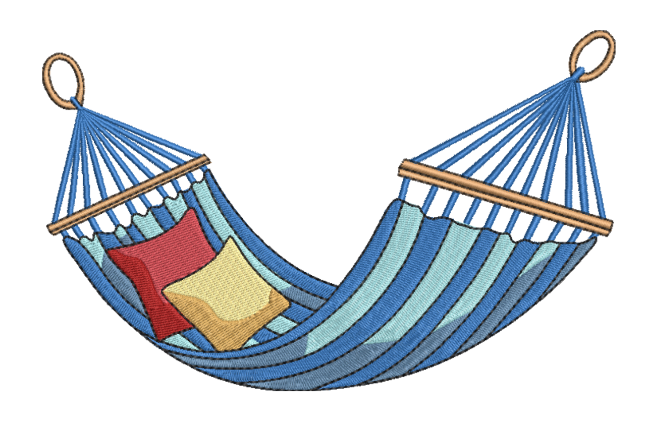Blue Striped Hammock