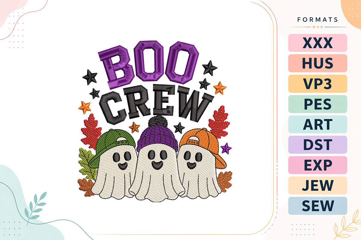 Boo Crew Halloween Ghosts