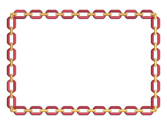 Chain Border Rectangle Placemat