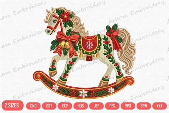 Christmas Rocking Horse