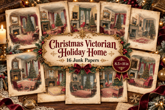 Christmas Victorian Holiday Home