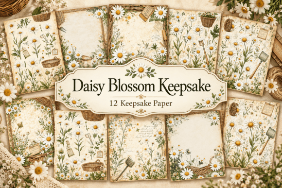 Daisy Blossom Keepsake