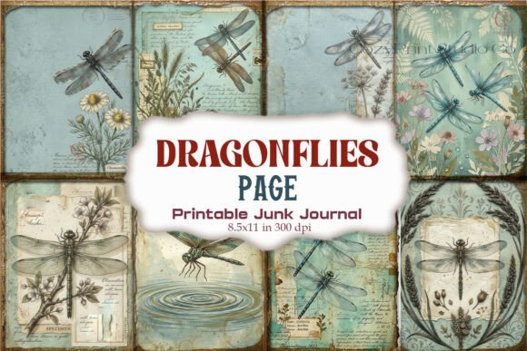 Dragonflies Botanical Nature Journal