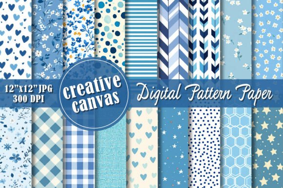 Geometric and Floral Seamless Patterns