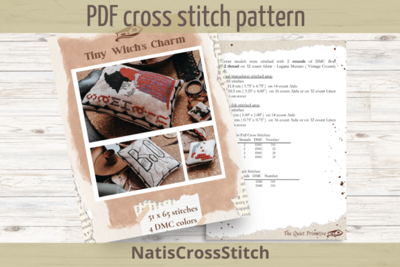Halloween Cross Stitch Pattern PDF