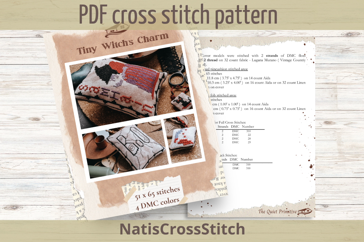 Halloween Cross Stitch Pattern PDF