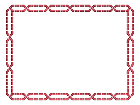 Interlocking Chain Placemat Frame