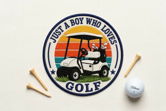 Just a Boy Who Loves Golf Sports Machine