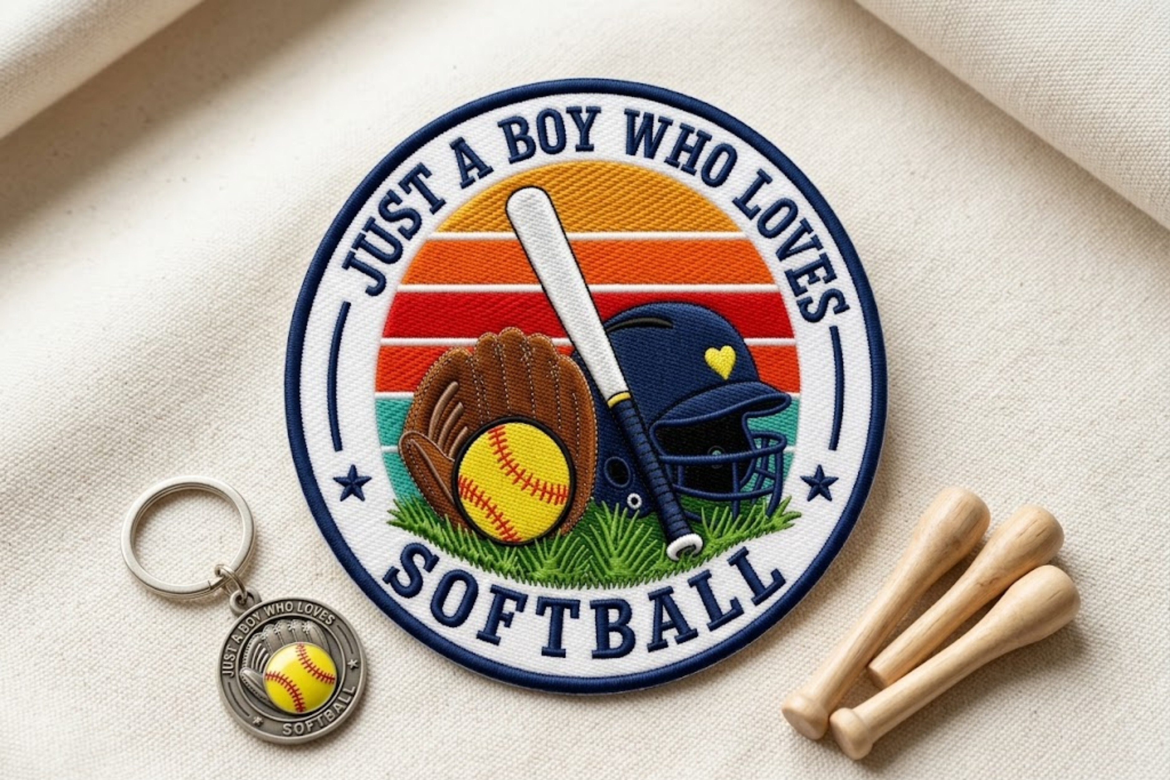 Just a Boy Who Loves Softball Machine