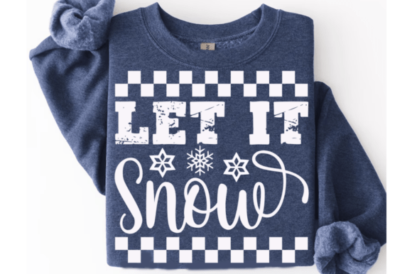 Let It Snow Holiday Sweatshirt for Women