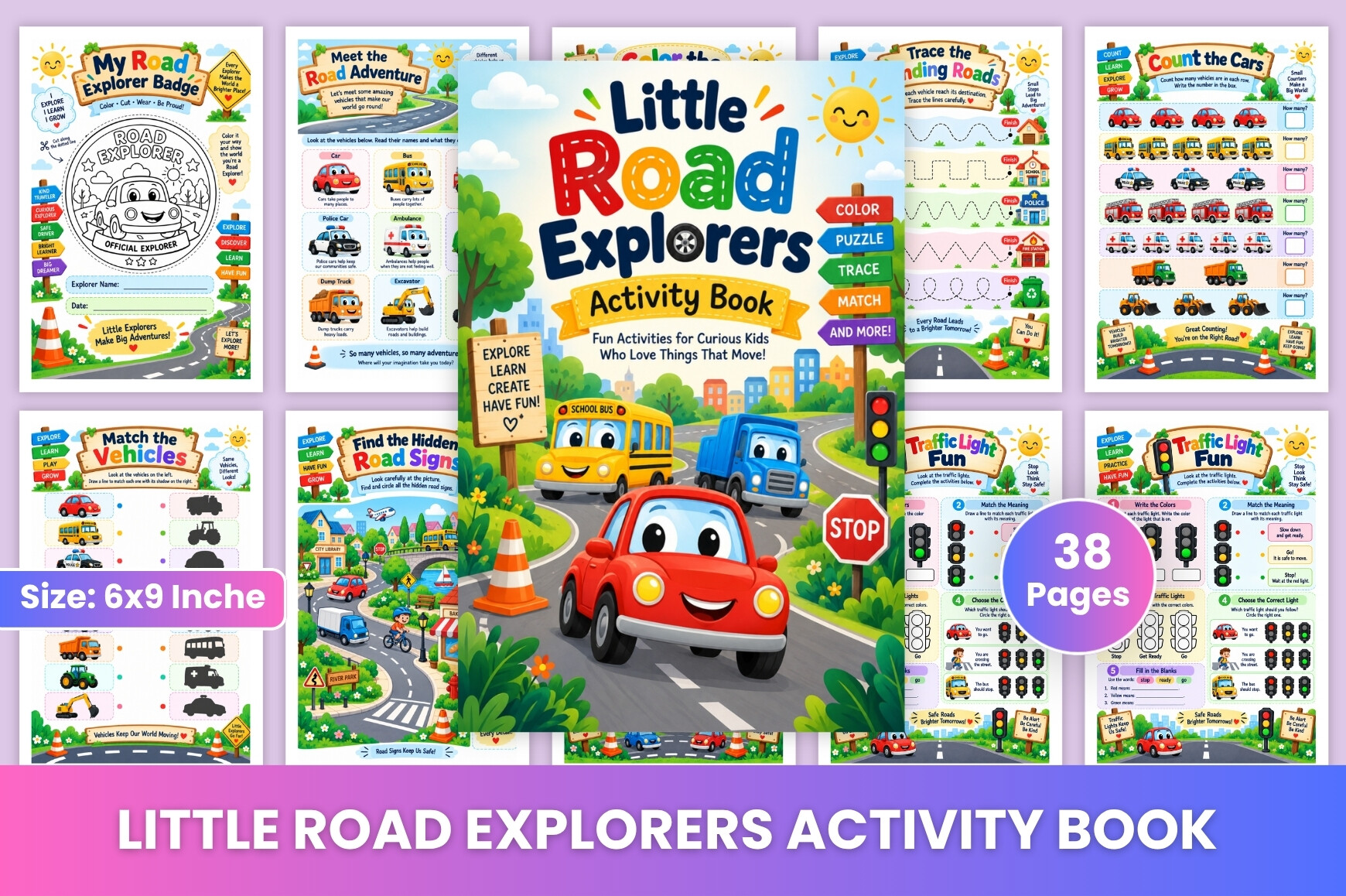 Little Road Explorers Activity Book