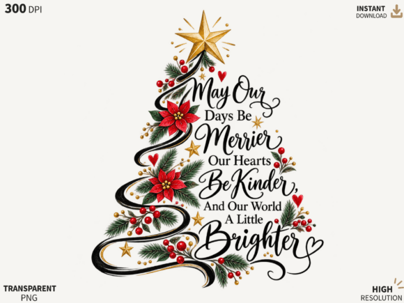 Cardinal Spruce Tree Polar Bear Christmas Tree Farm PNG, Vint Graphic by The Artistry Hub ...