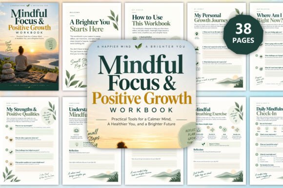 Mindful Focus & Positive Growth Workbook
