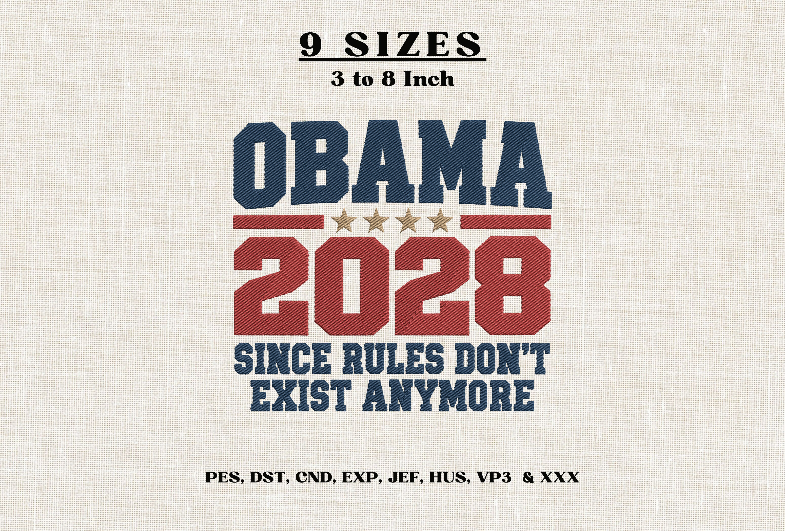 Obama 2028 Since Rules Don’t Exist DST