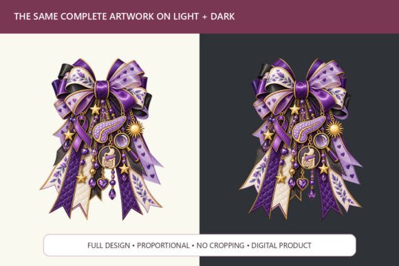 Pancreatic Cancer Awareness Bow