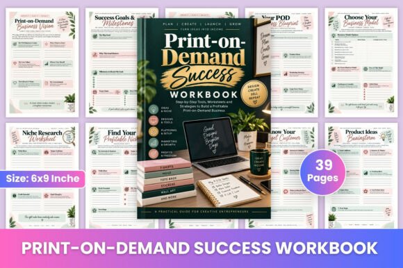 Print-on-Demand Success Workbook