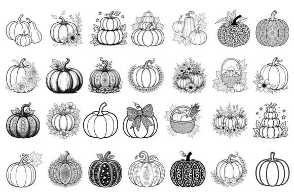 Pumpkin SVG Bundle Fall