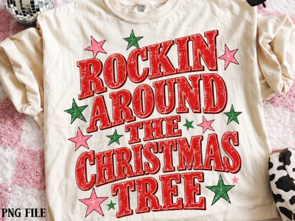 Retro Cowboy Christmas Rodeo Sublimation