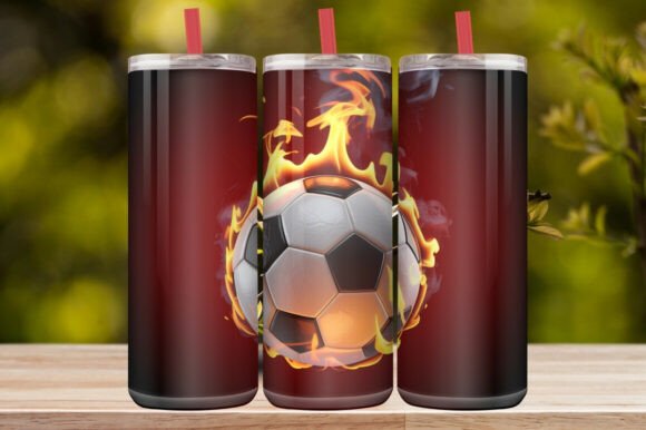 Soccer Sports Tumbler Wrap