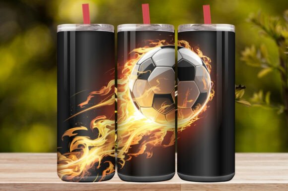 Soccer Sports Tumbler Wrap