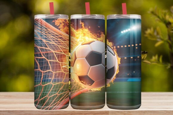 Soccer Sports Tumbler Wrap