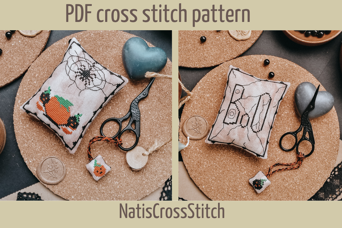 Spider’s Harvest Cross Stitch Pattern