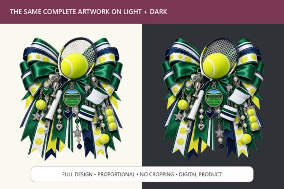 Tennis Charm Bow