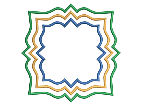 Triple Ornate Placemat Embroidery Frame