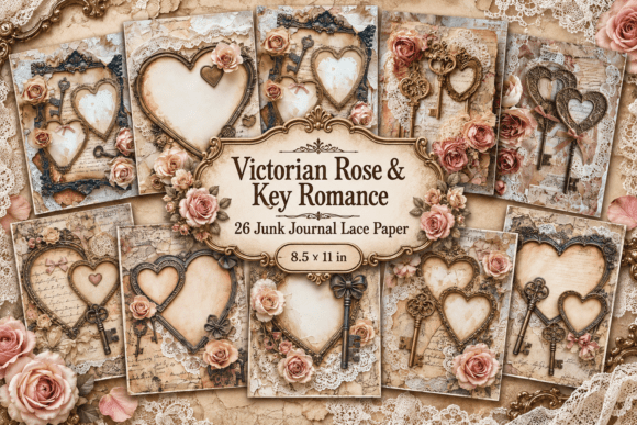 Victorian Rose Key Romance