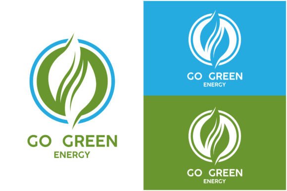 Renewable Energy Logo Vector.