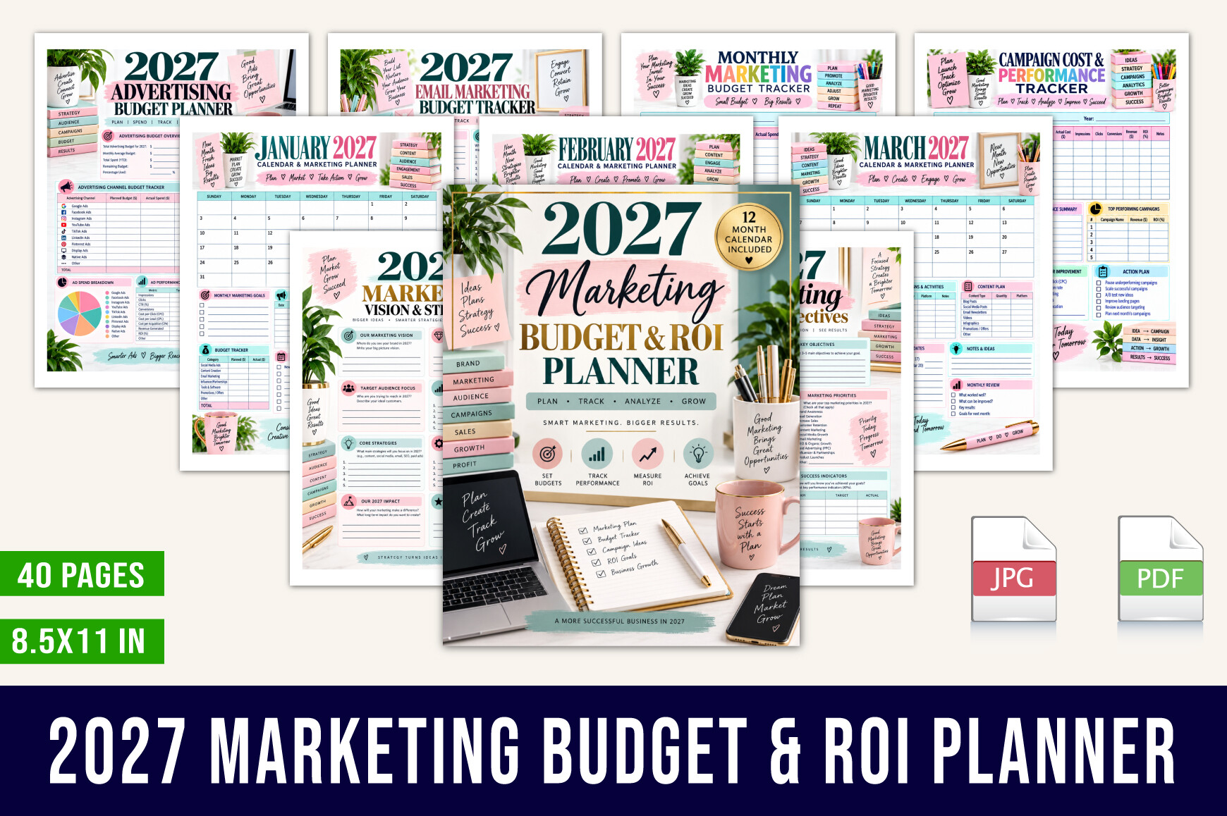 π 2027 Marketing Budget & ROI Planner