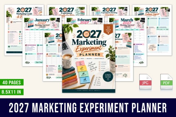 📘 2027 Marketing Experiment Planner