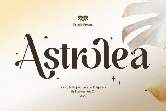 Astrolea Fuentes Sans Serif Fuente Por Flawless And Co