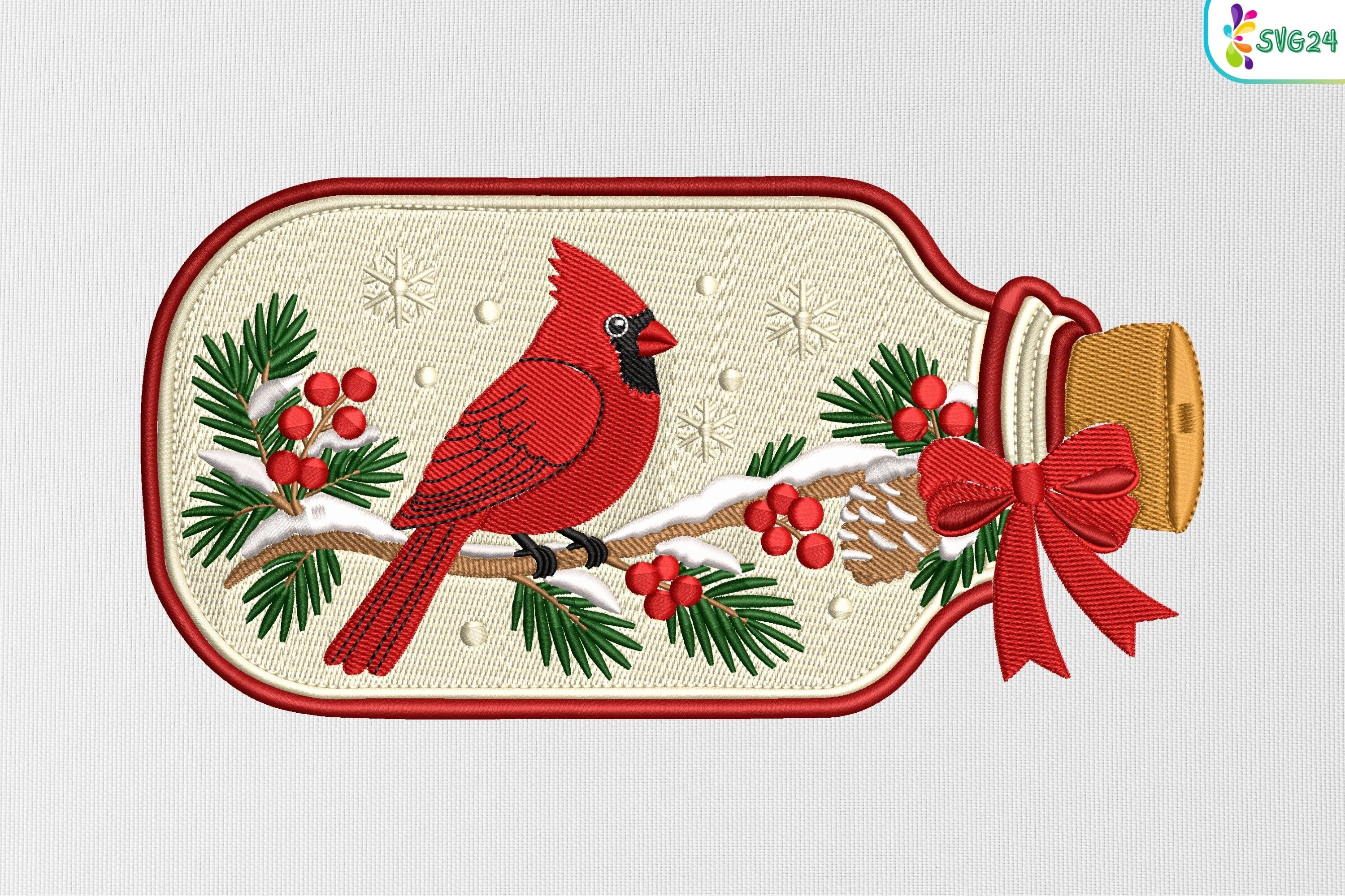 Cardinal Gift Tag