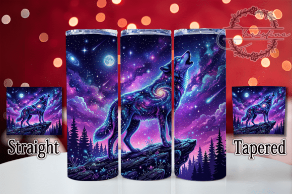 Celestial Wolf 20oz Tumbler