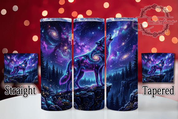 Celestial Wolf 20oz Tumbler