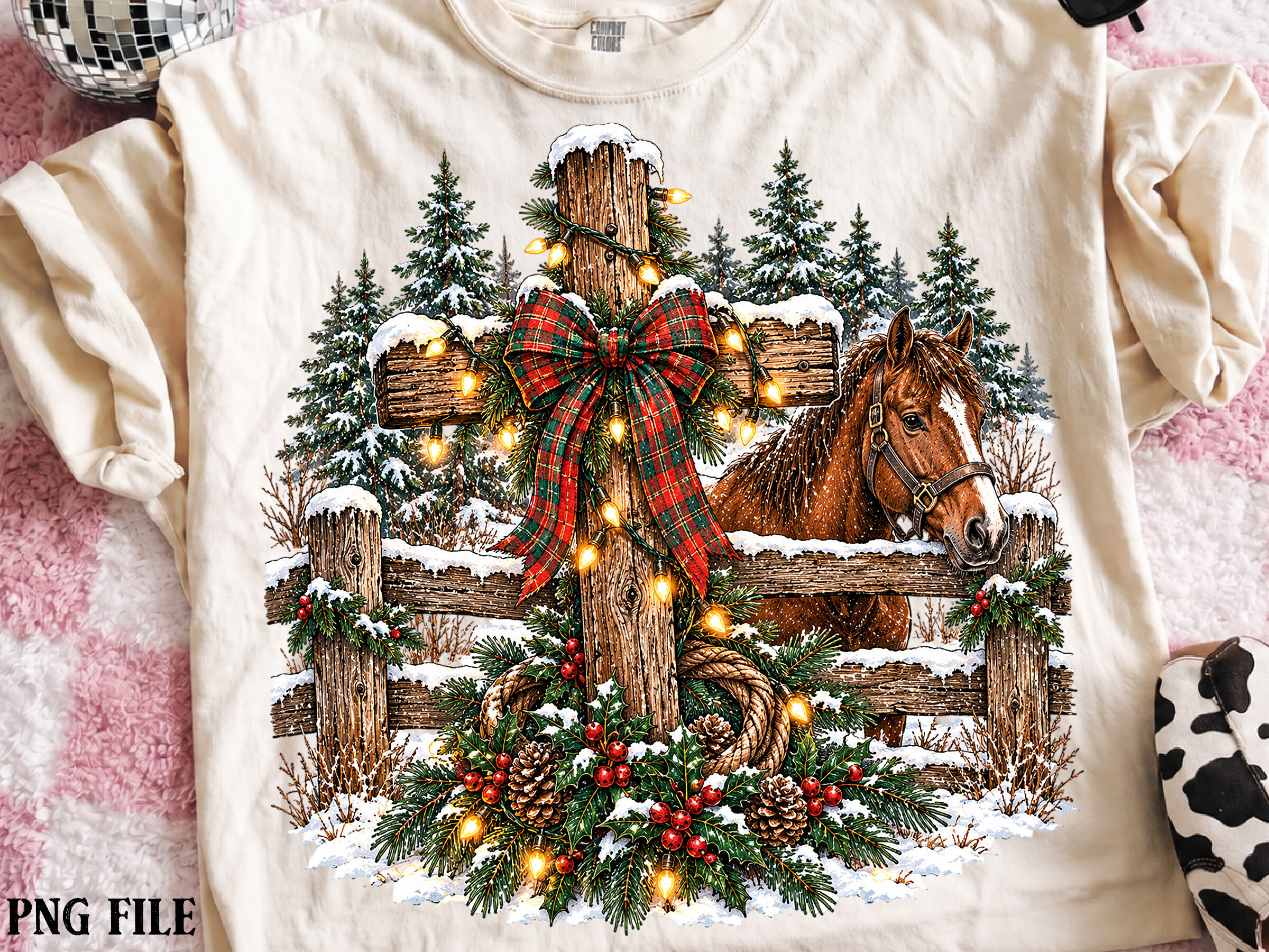 Christian Western Christmas PNG