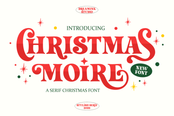 Christmas Moire