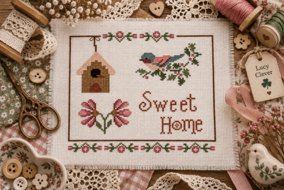 Cozy Birdhouse by LucyClever