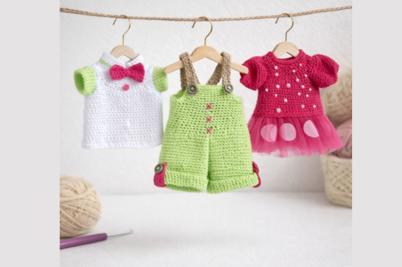 Crochet Doll Clothes – Wardrobe Pattern