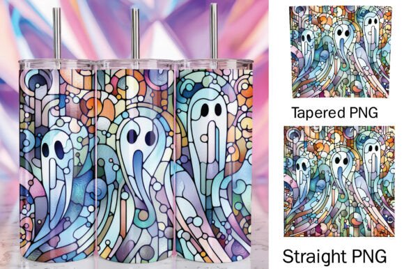 Cute Ghost Tumbler Wrap
