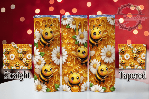 Cute Honey Bee 20oz Tumbler